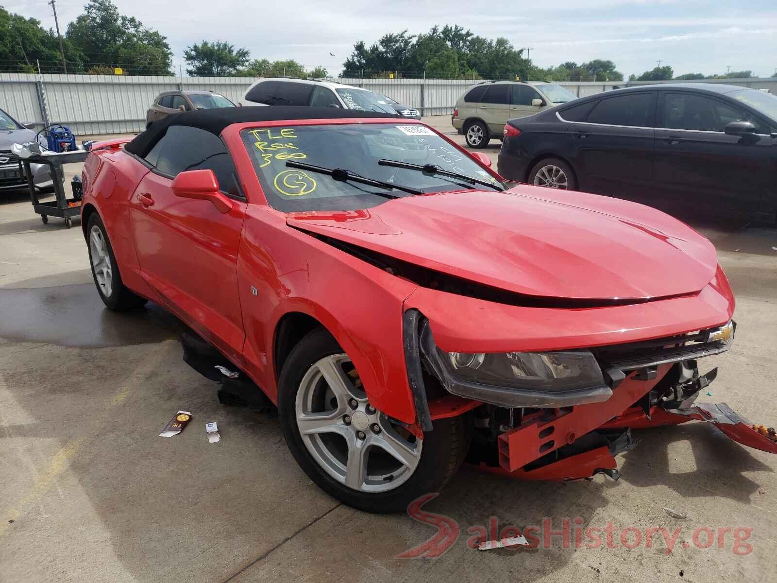 1G1FB3DX0J0165862 2018 CHEVROLET CAMARO