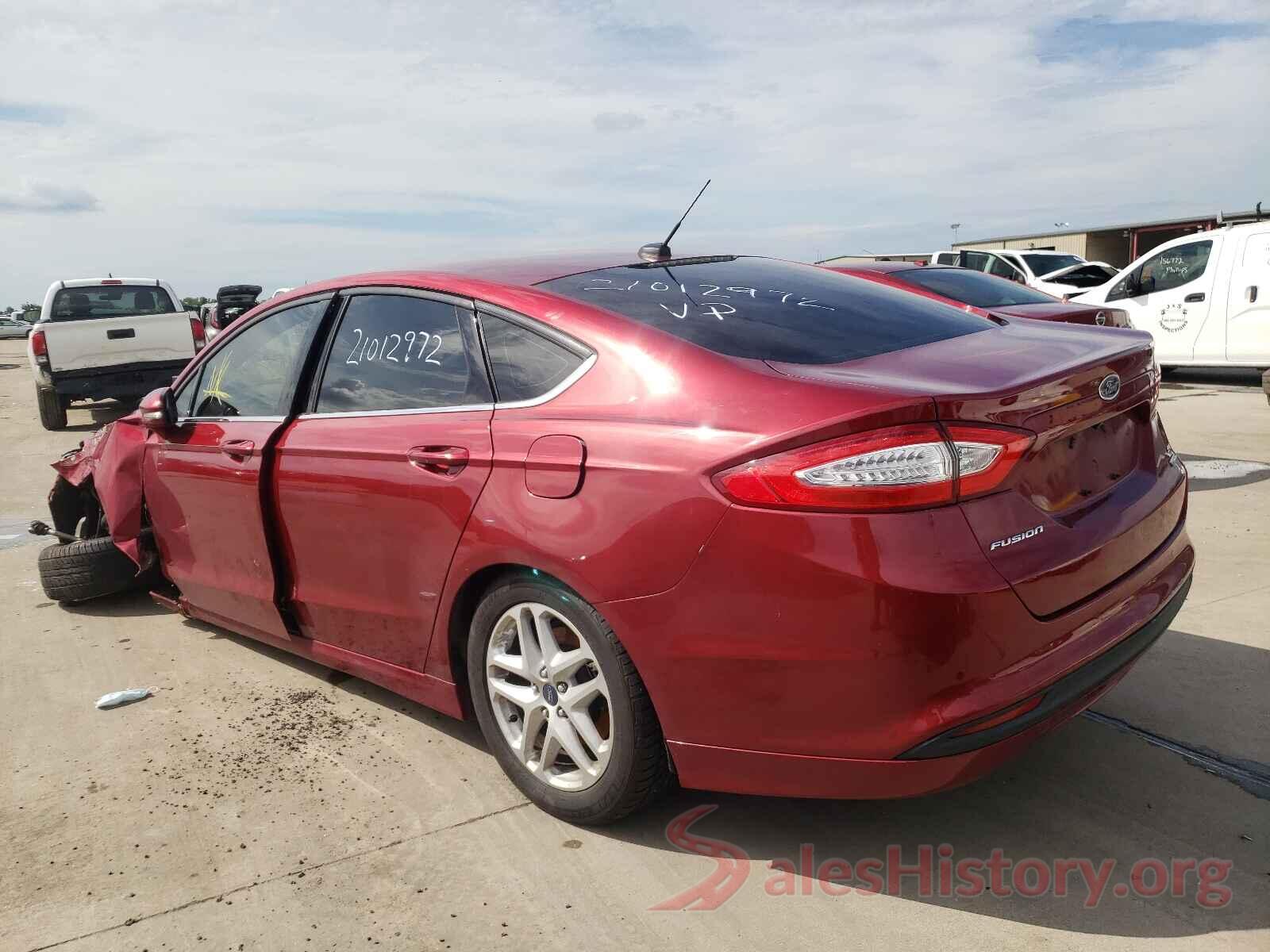 3FA6P0HD7GR354112 2016 FORD FUSION