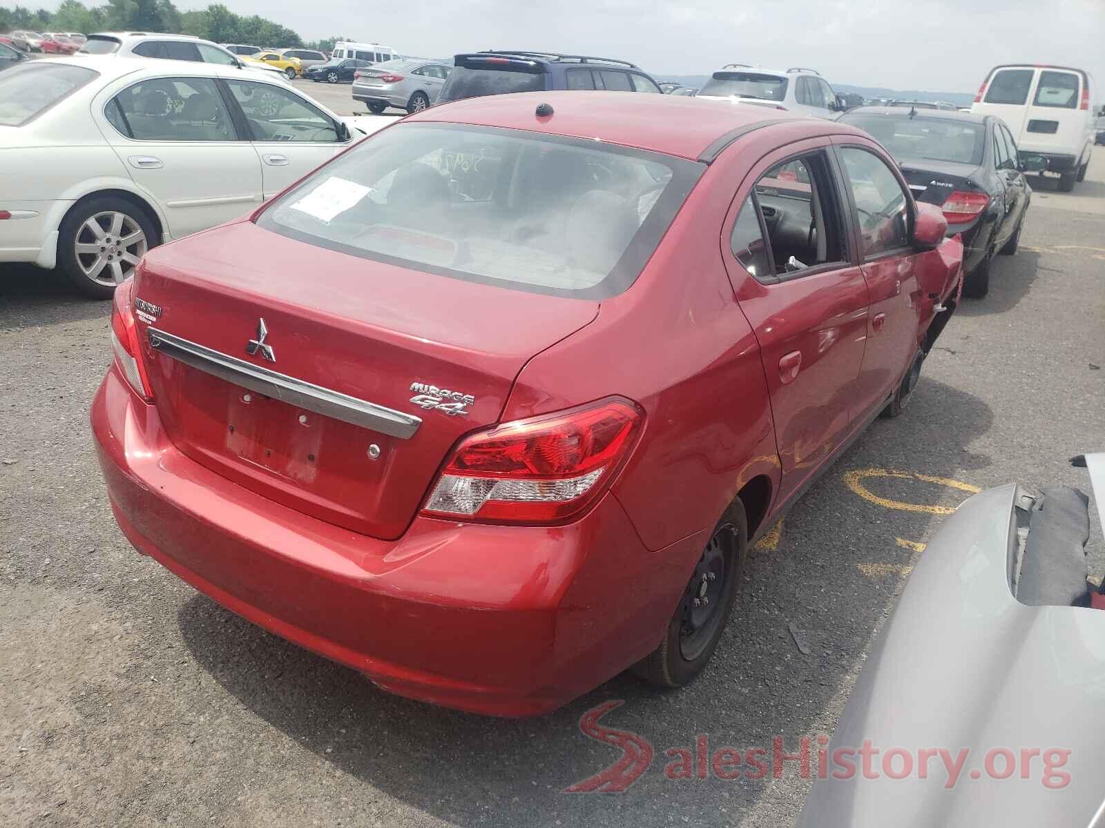 ML32F3FJ9KHF17316 2019 MITSUBISHI MIRAGE