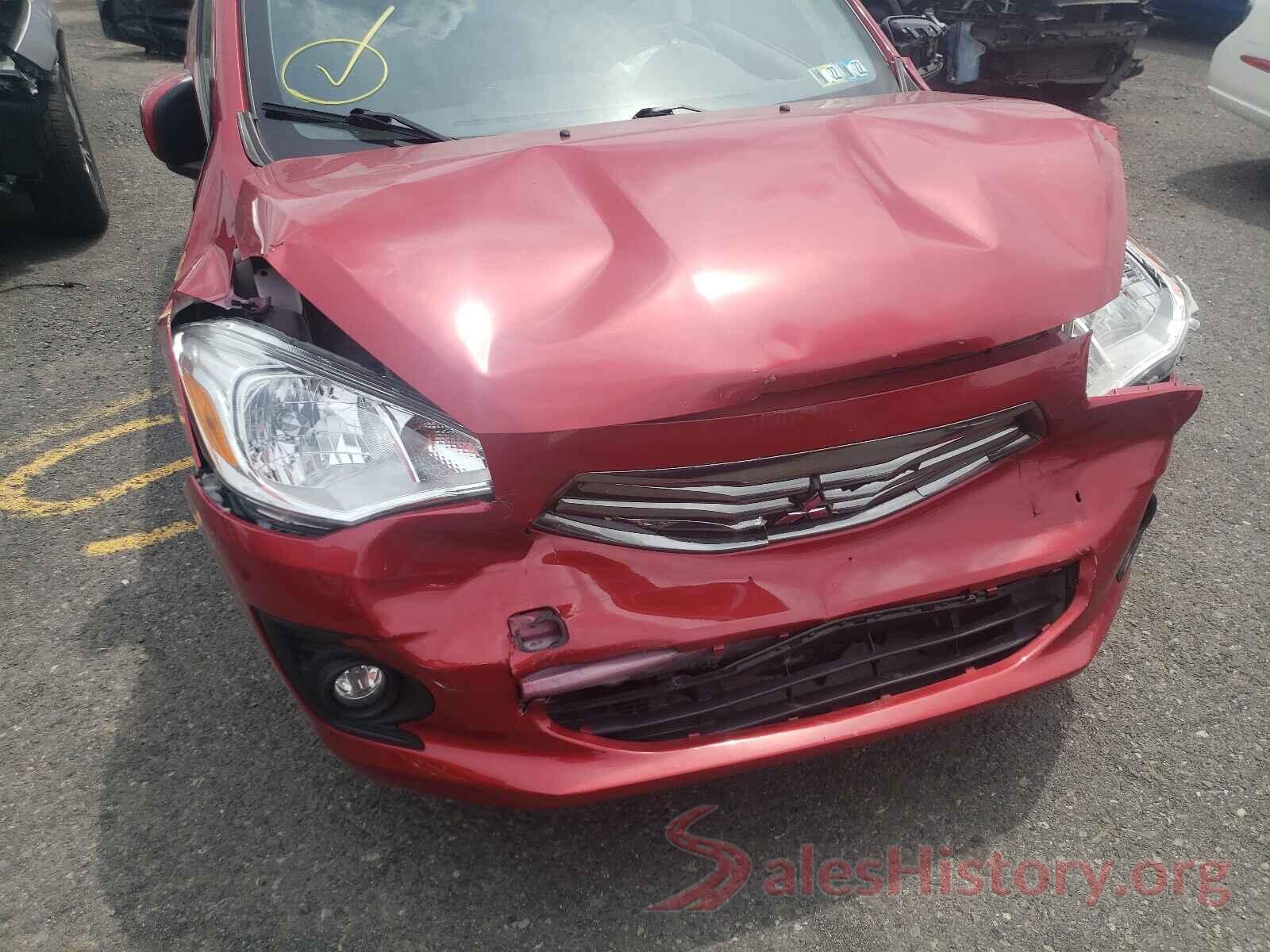 ML32F3FJ9KHF17316 2019 MITSUBISHI MIRAGE