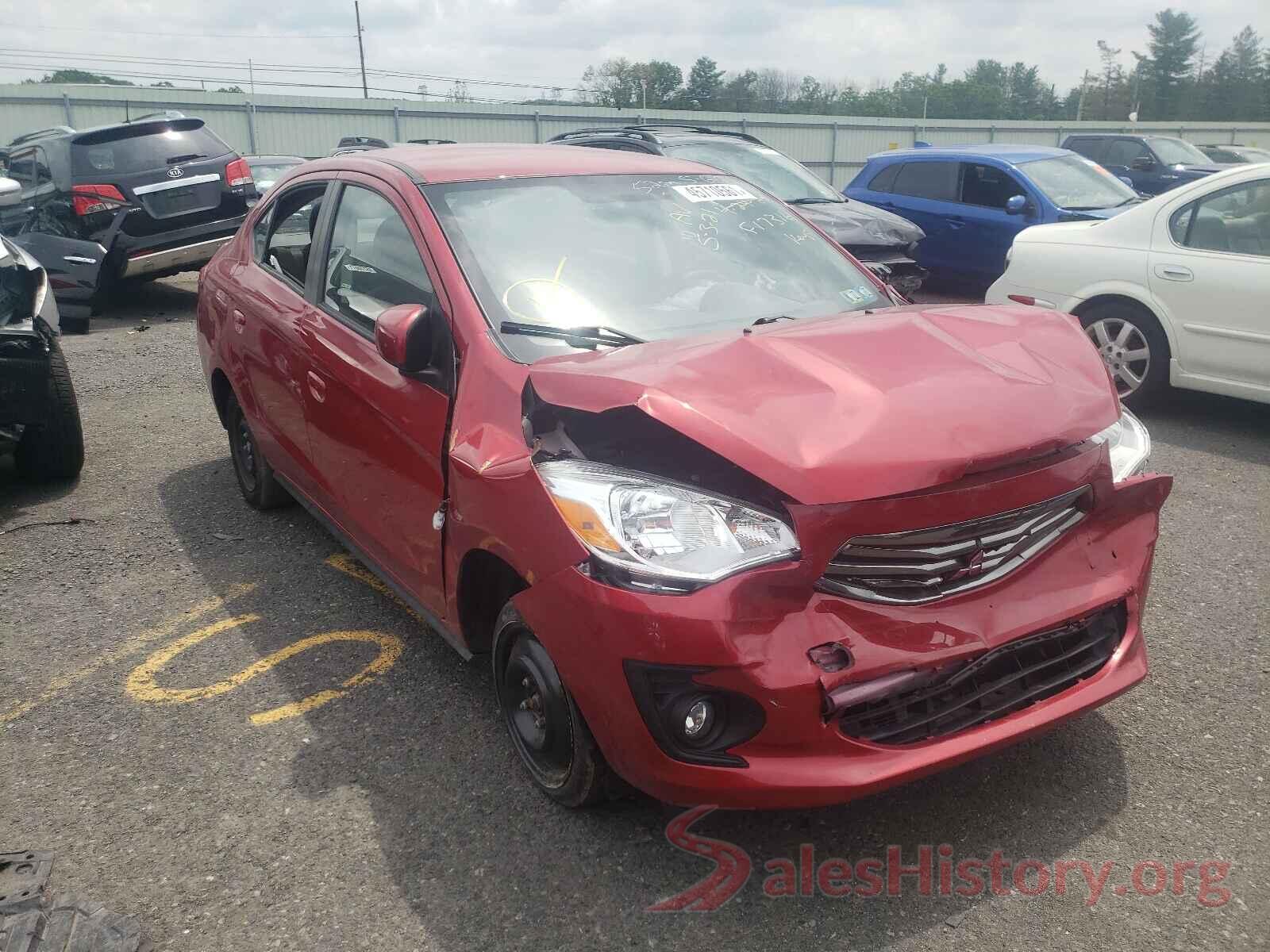 ML32F3FJ9KHF17316 2019 MITSUBISHI MIRAGE