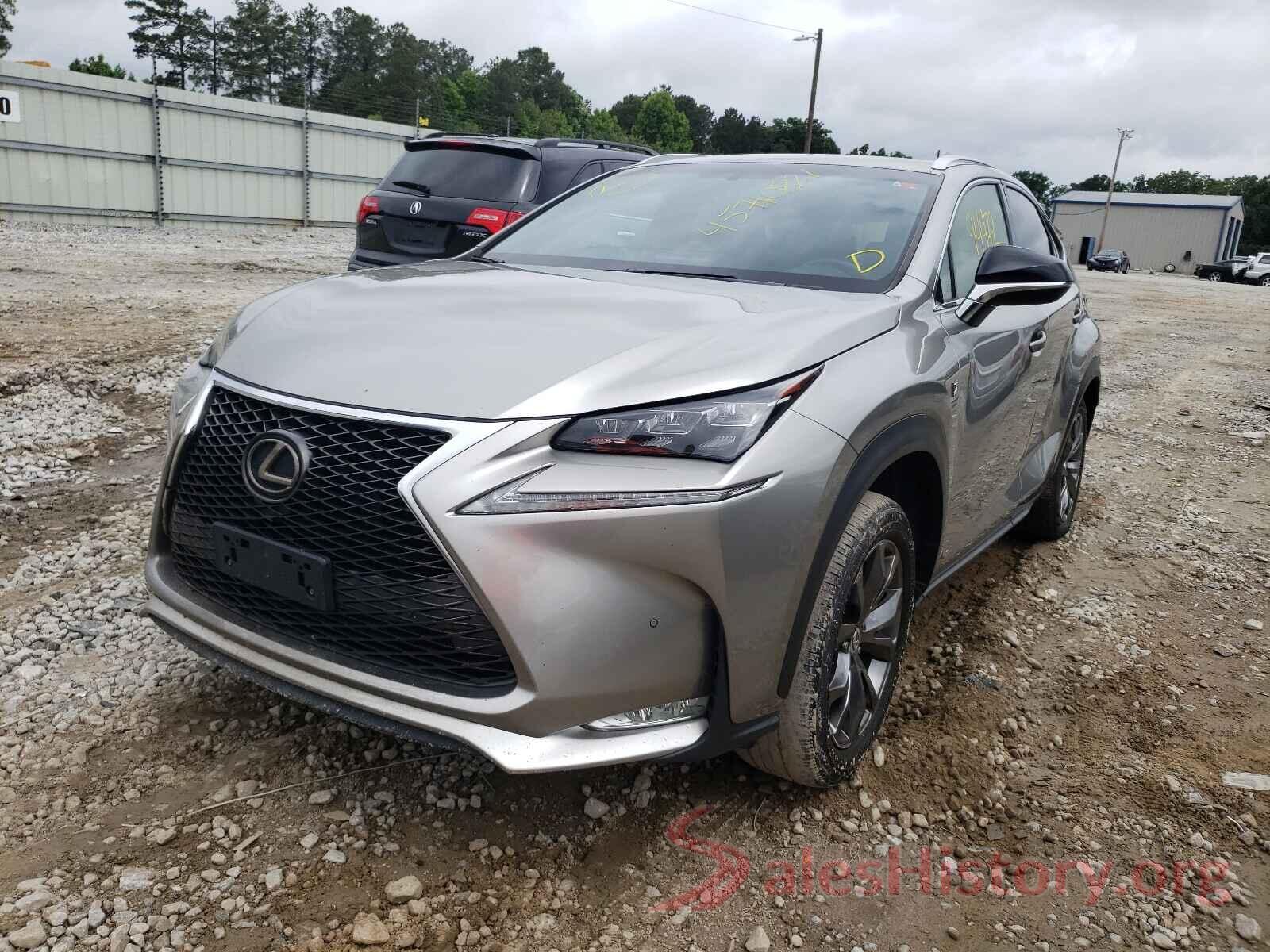 JTJYARBZ9G2031131 2016 LEXUS NX