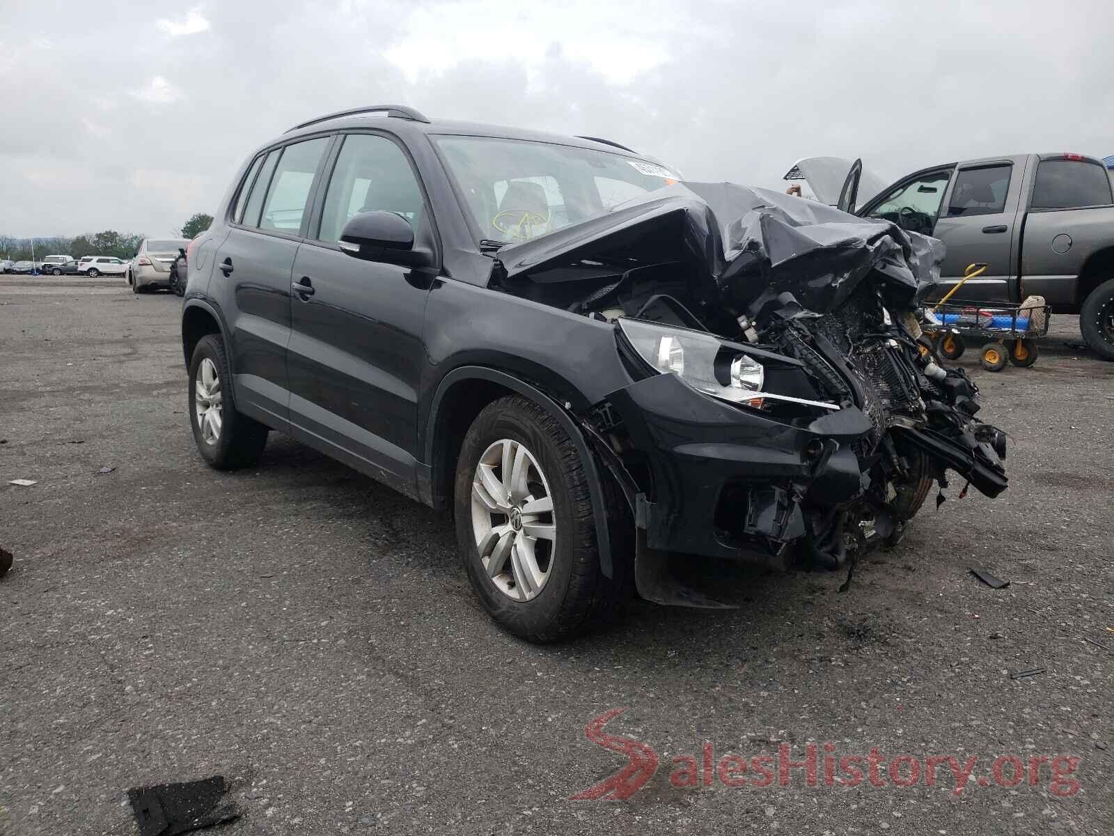 WVGBV7AX3GW012421 2016 VOLKSWAGEN TIGUAN