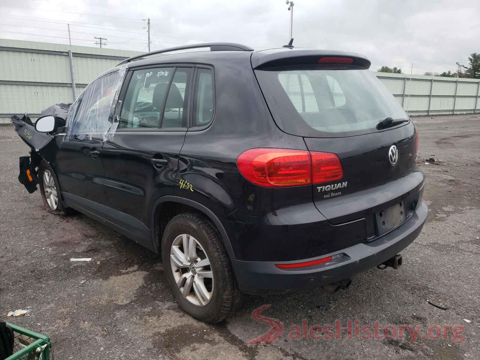 WVGBV7AX3GW012421 2016 VOLKSWAGEN TIGUAN