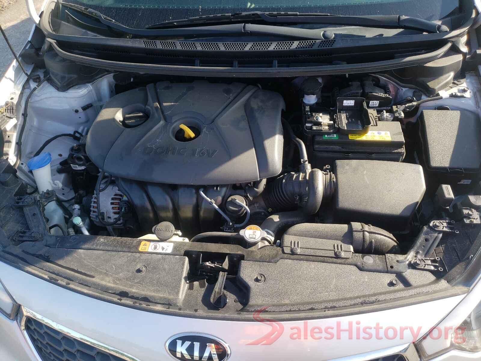 KNAFK4A69G5524191 2016 KIA FORTE