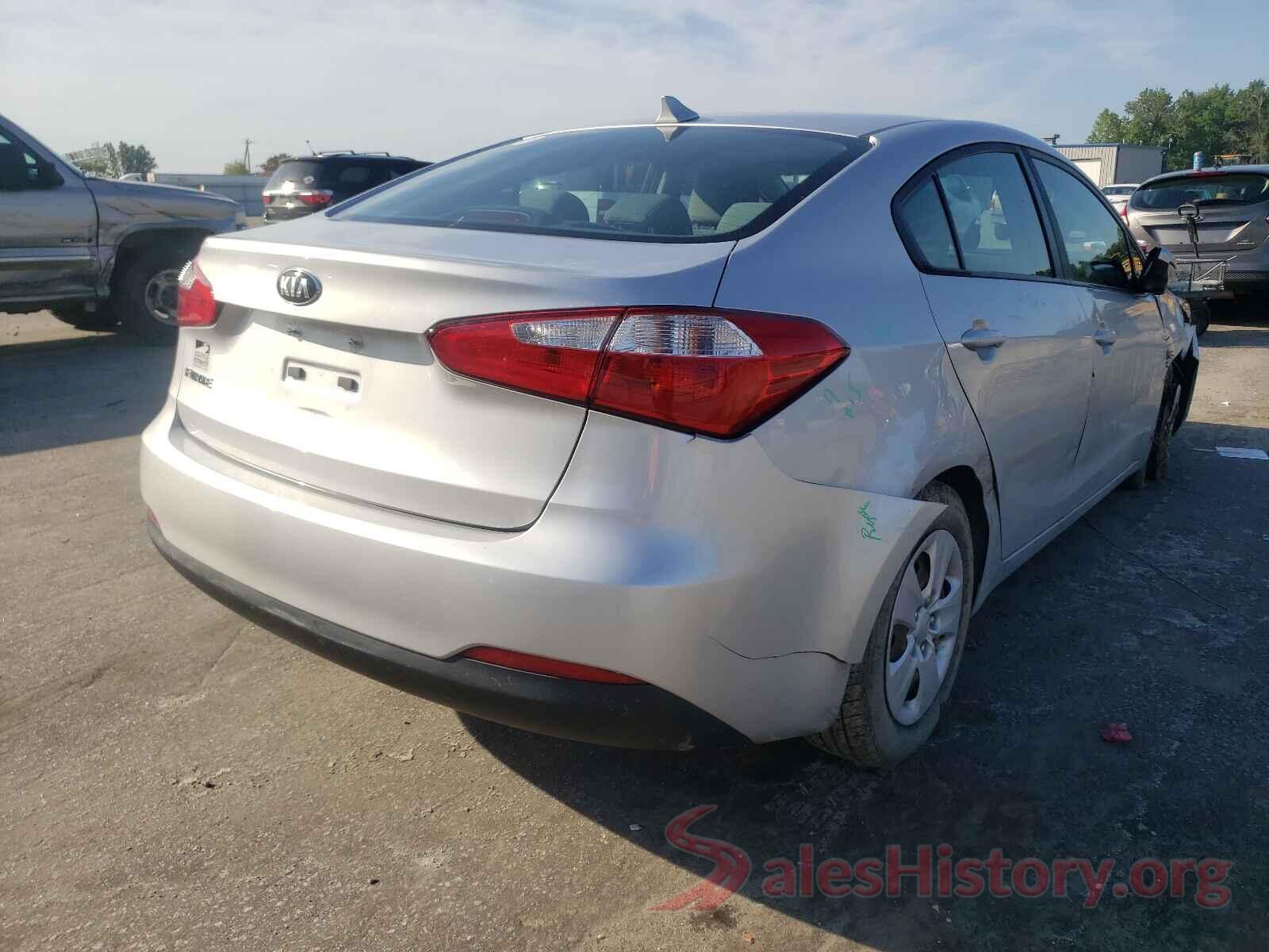 KNAFK4A69G5524191 2016 KIA FORTE