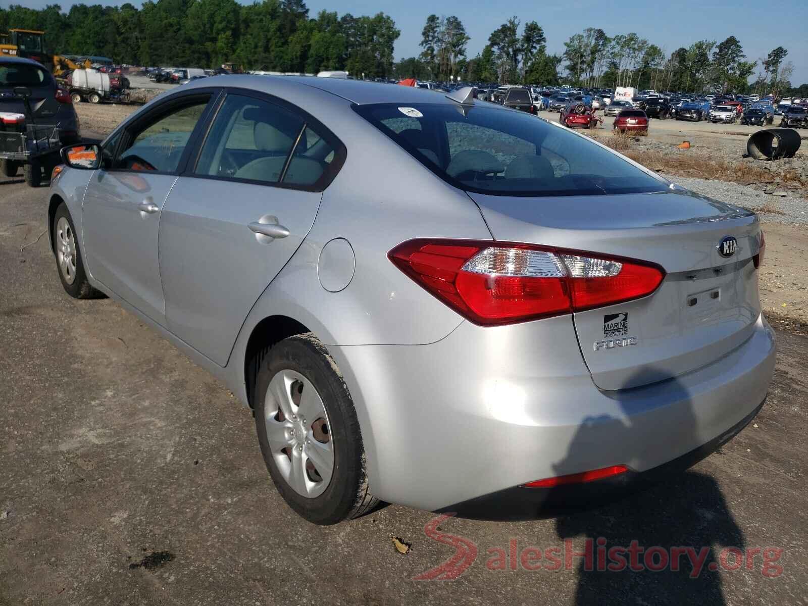 KNAFK4A69G5524191 2016 KIA FORTE