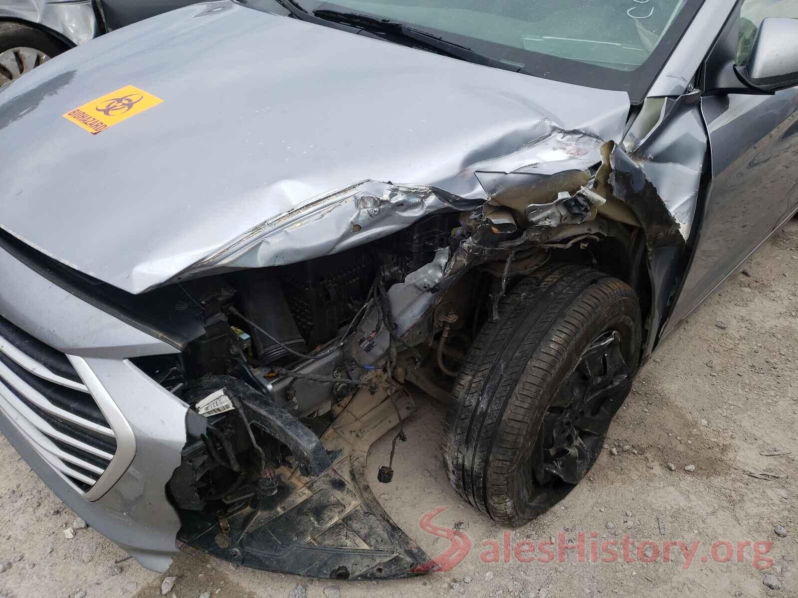 5NPD74LF9HH166942 2017 HYUNDAI ELANTRA