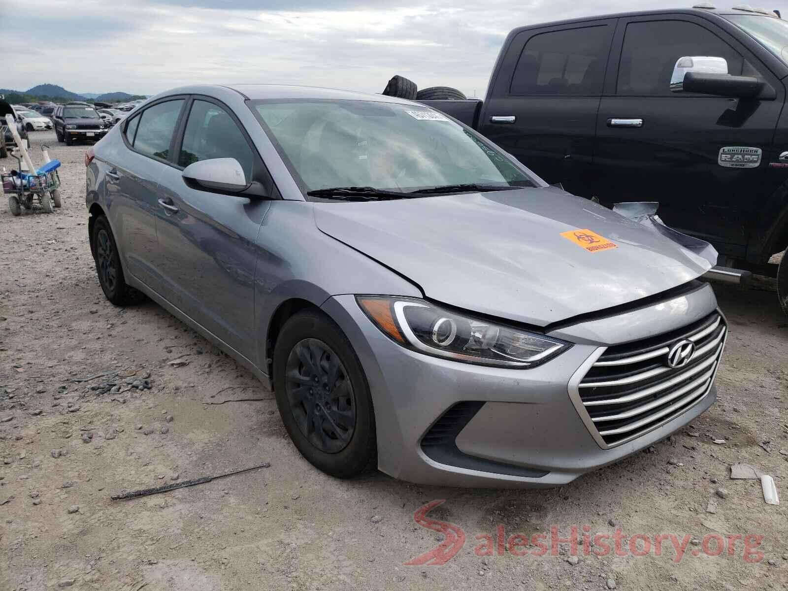 5NPD74LF9HH166942 2017 HYUNDAI ELANTRA