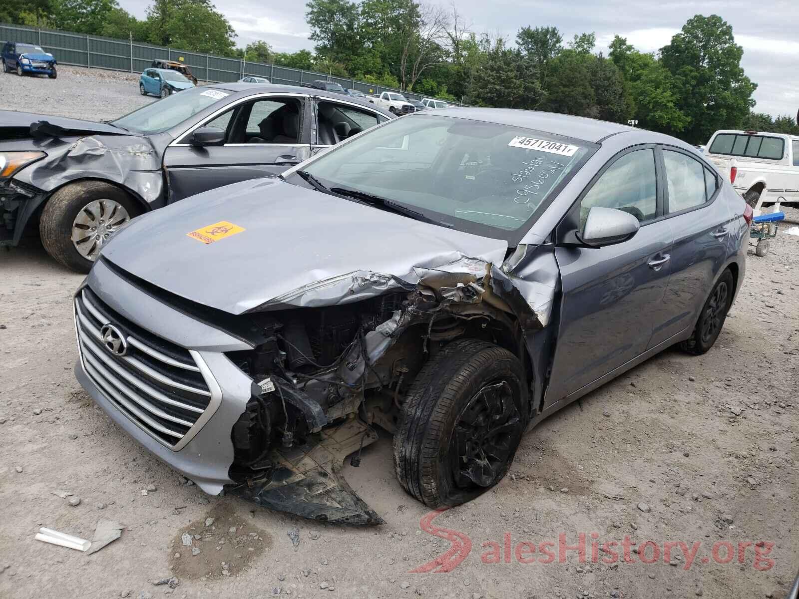 5NPD74LF9HH166942 2017 HYUNDAI ELANTRA