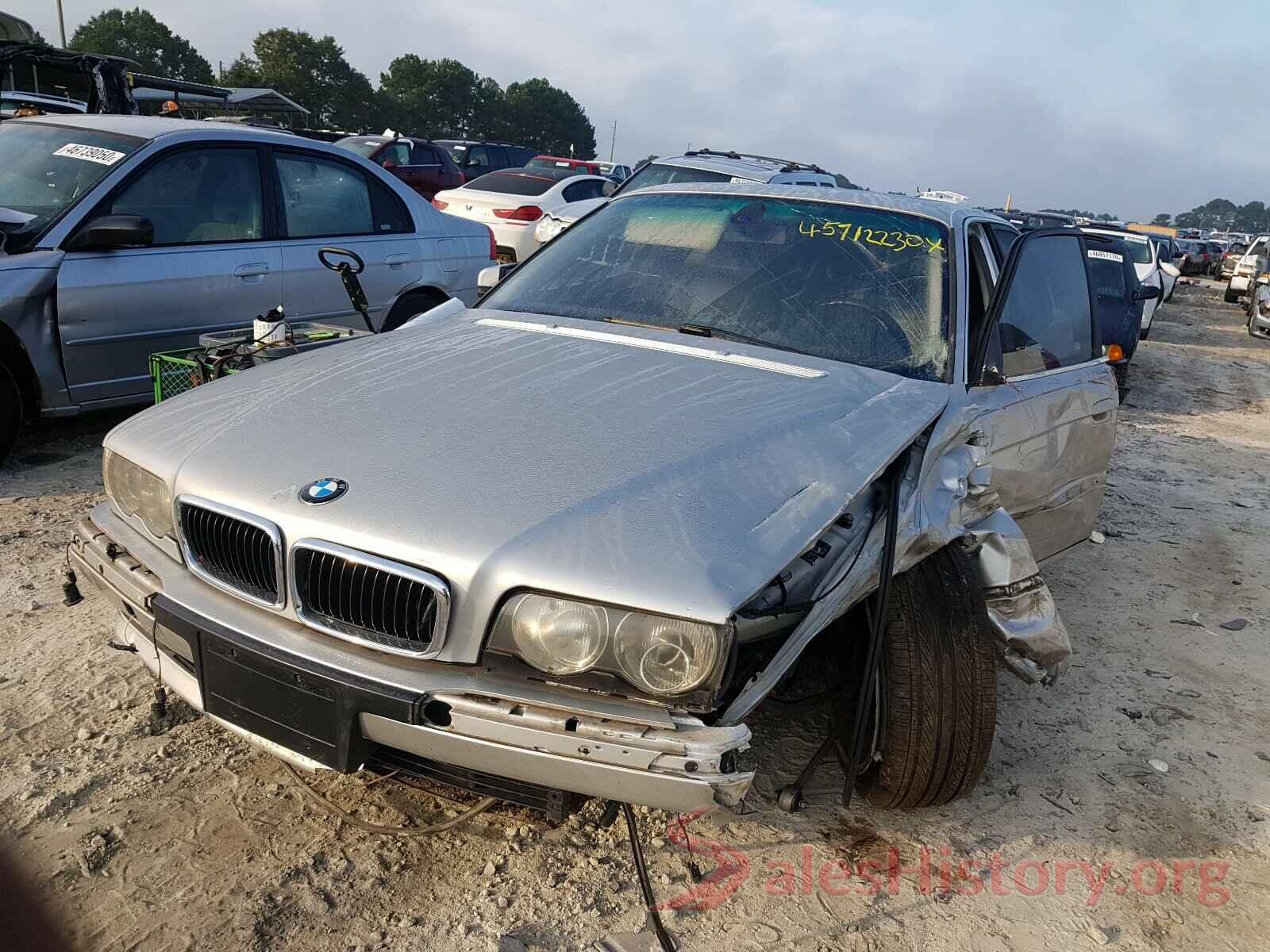 WBAGH83491DP19050 2001 BMW 7 SERIES