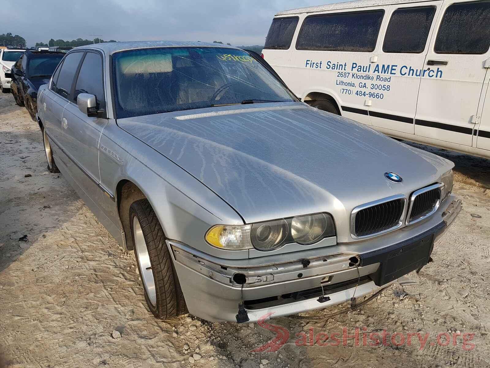 WBAGH83491DP19050 2001 BMW 7 SERIES