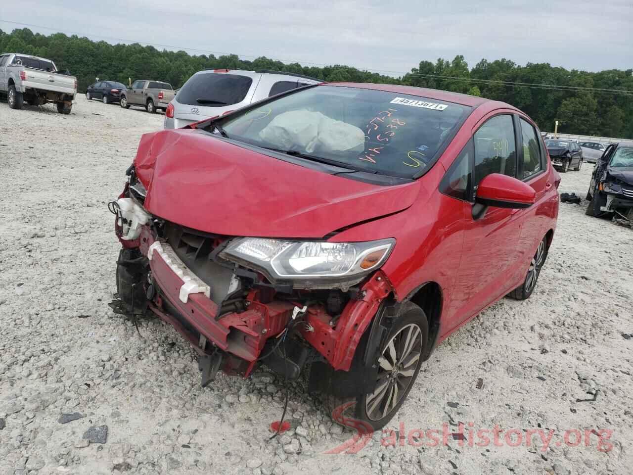 JHMGK5H74HS005238 2017 HONDA FIT