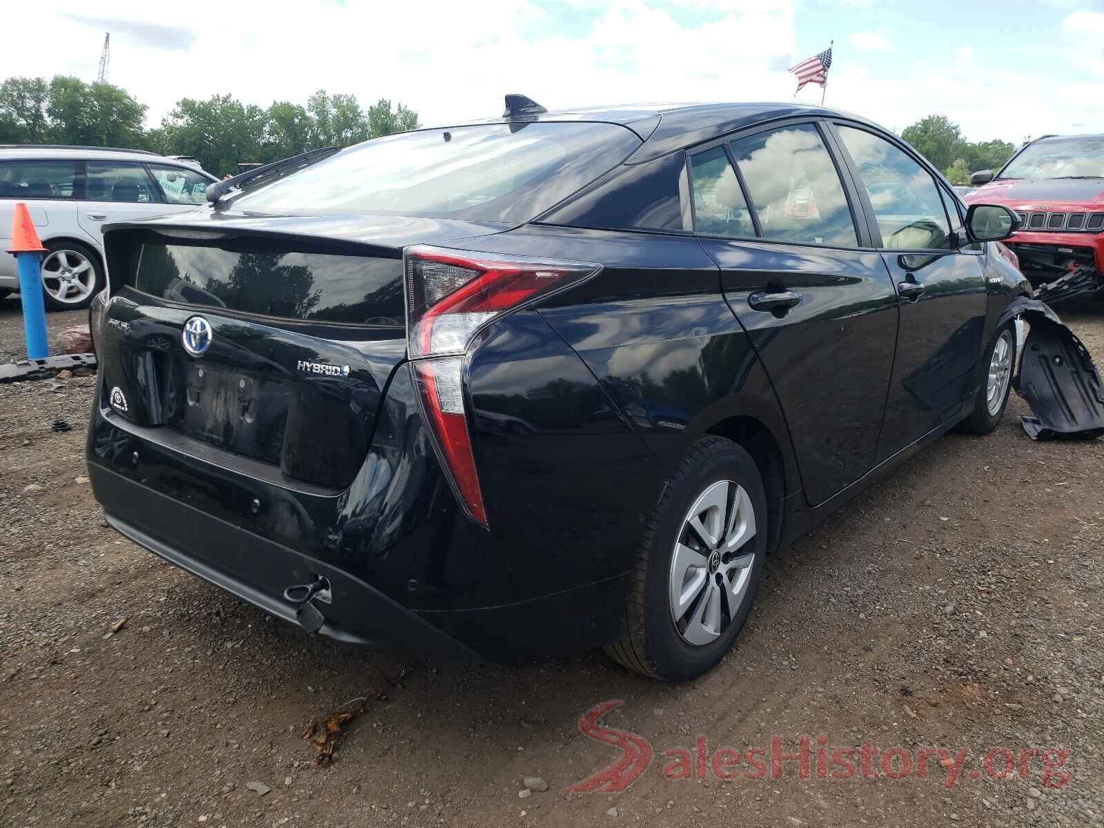 JTDKBRFU0J3603760 2018 TOYOTA PRIUS