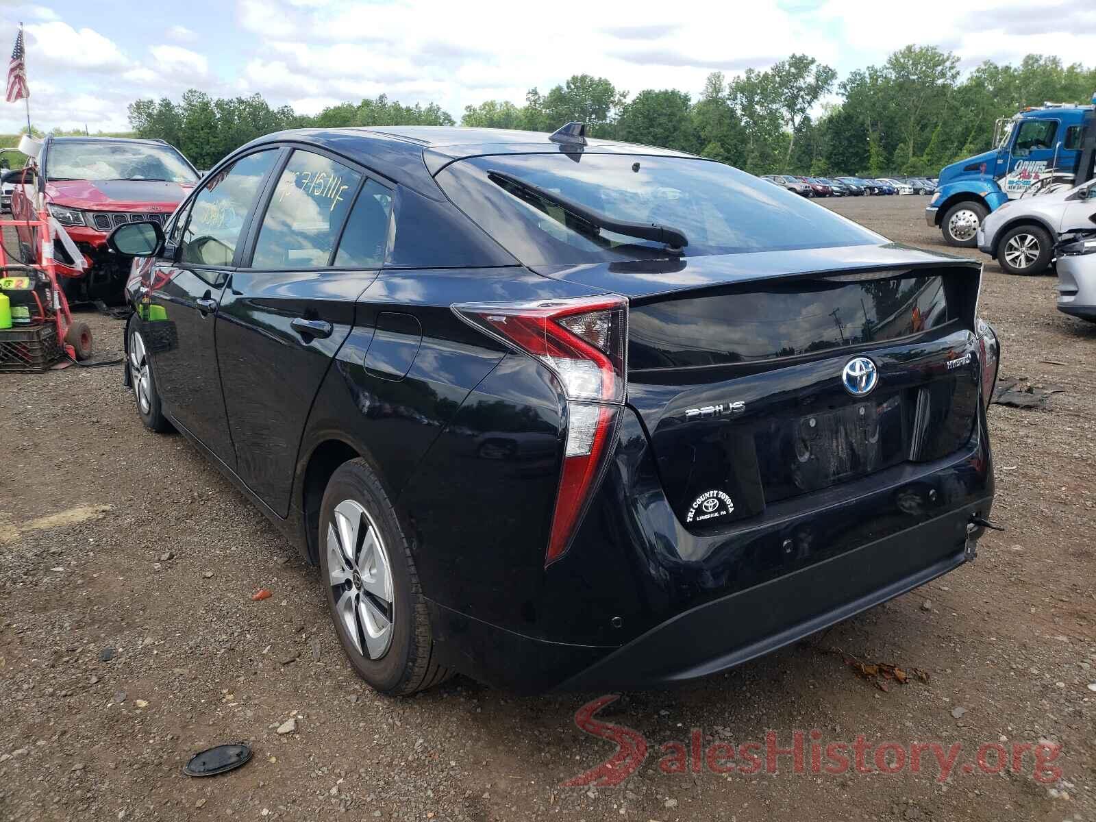 JTDKBRFU0J3603760 2018 TOYOTA PRIUS