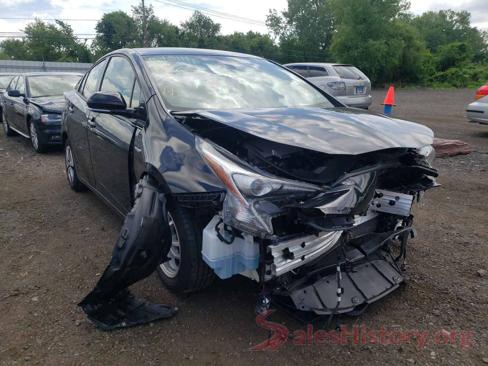 JTDKBRFU0J3603760 2018 TOYOTA PRIUS