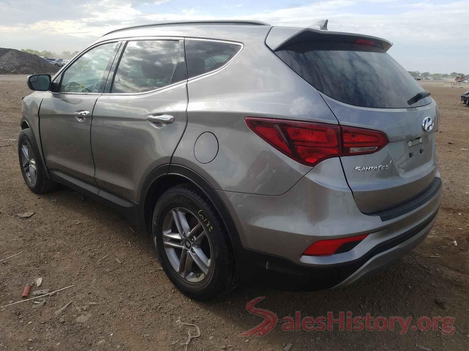 5NMZUDLB4HH050931 2017 HYUNDAI SANTA FE