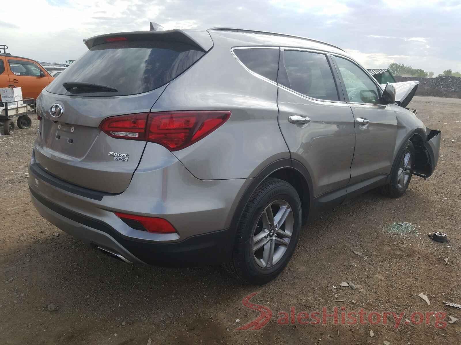 5NMZUDLB4HH050931 2017 HYUNDAI SANTA FE