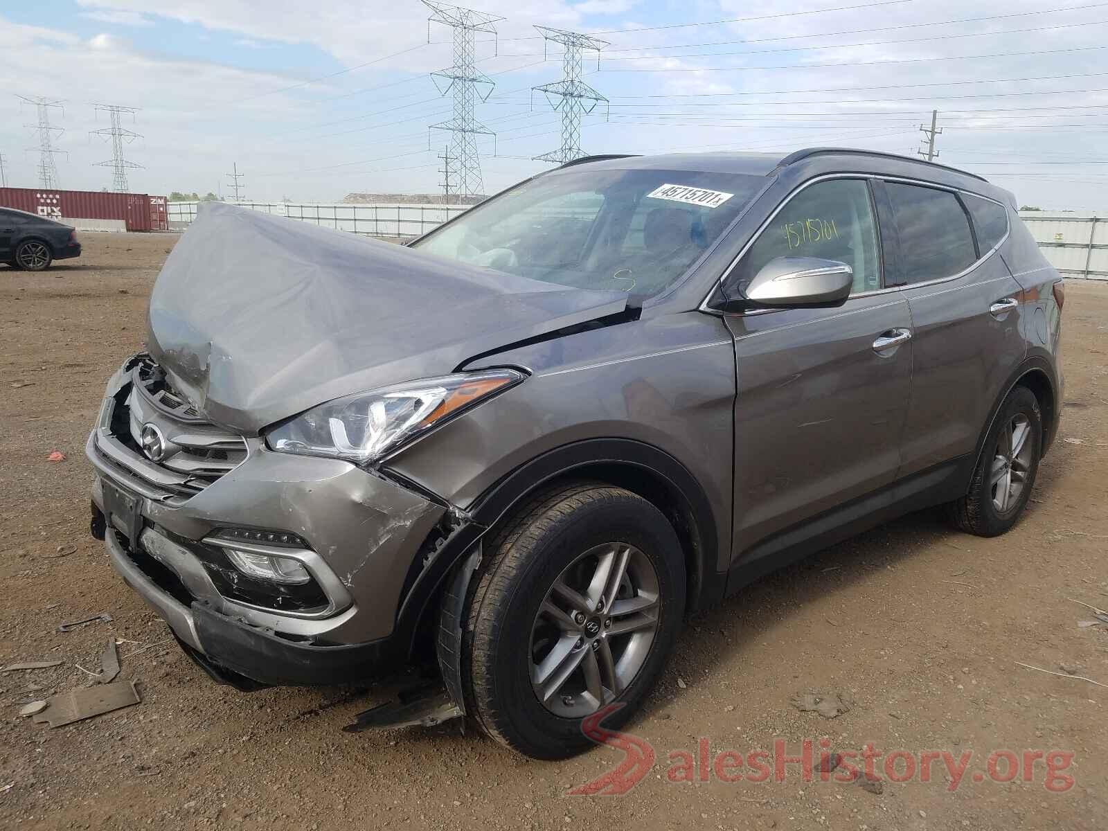 5NMZUDLB4HH050931 2017 HYUNDAI SANTA FE