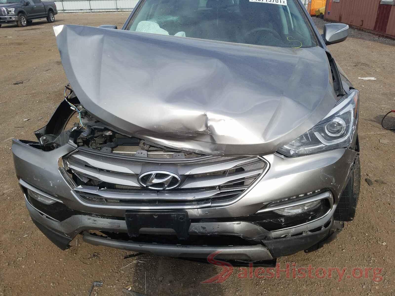 5NMZUDLB4HH050931 2017 HYUNDAI SANTA FE