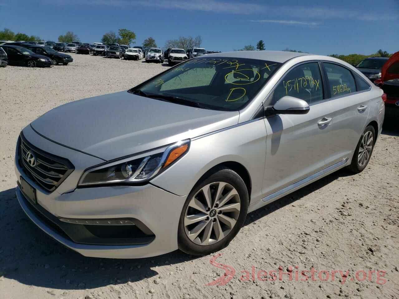 5NPE34AF4HH460901 2017 HYUNDAI SONATA