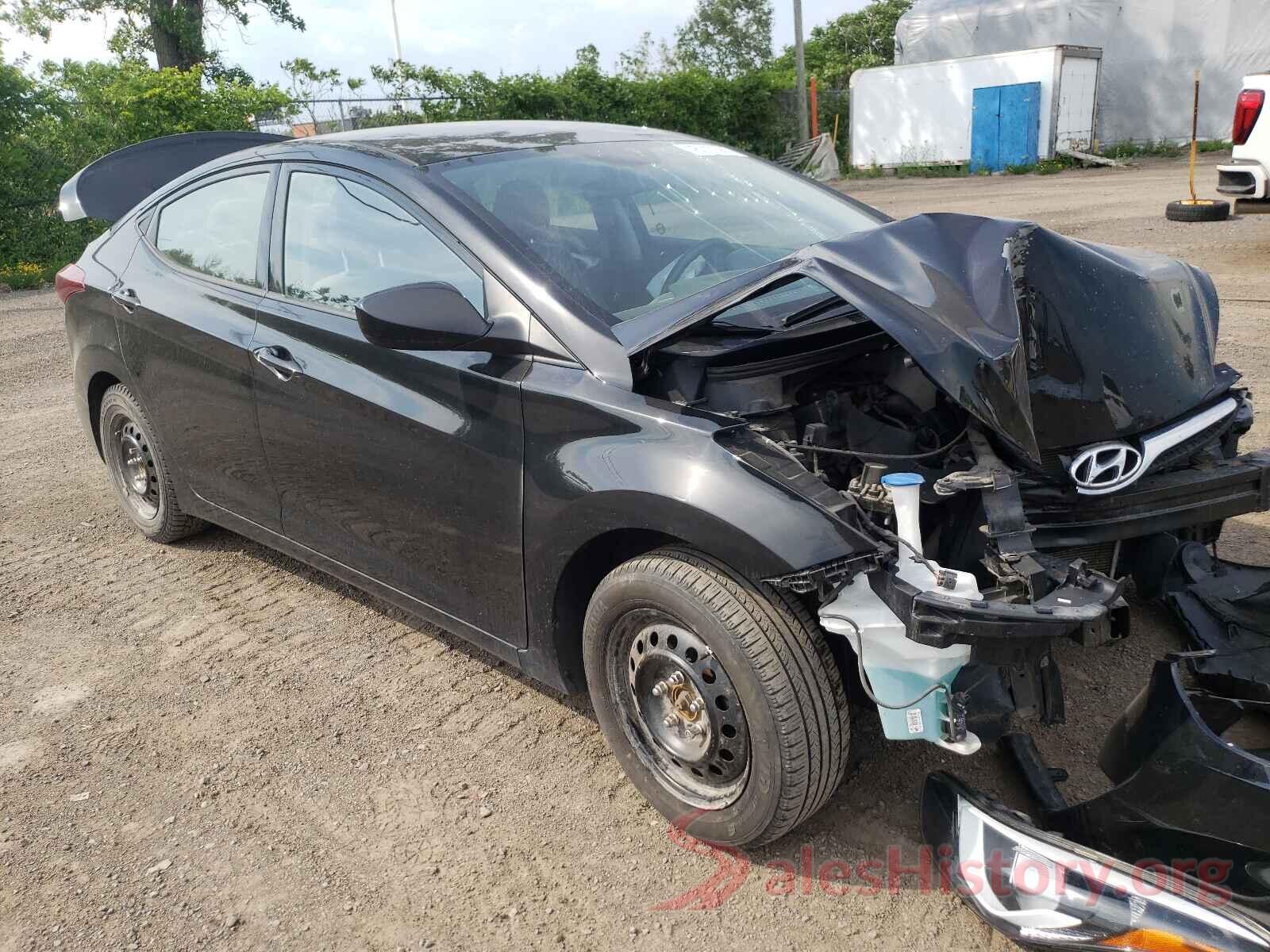 5NPDH4AE0GH691023 2016 HYUNDAI ELANTRA