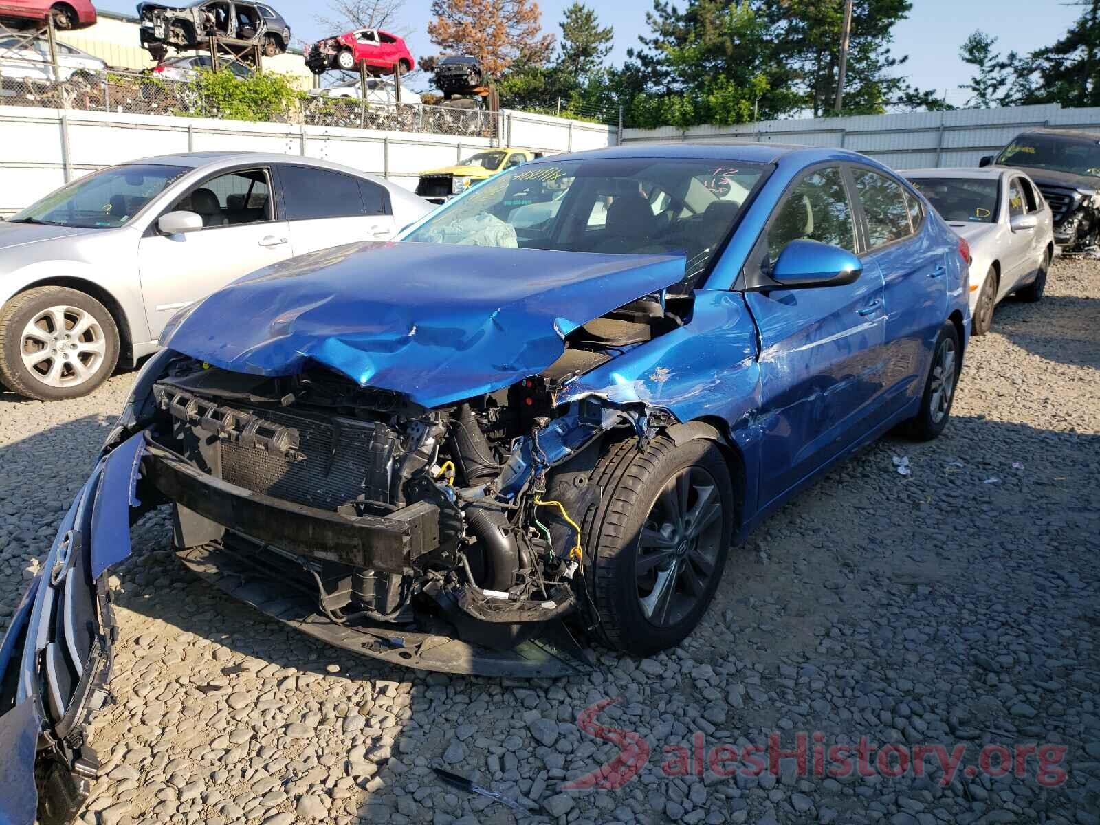 5NPD84LF7HH142118 2017 HYUNDAI ELANTRA