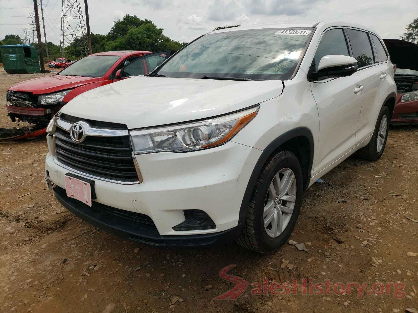 5TDZKRFH0GS148241 2016 TOYOTA HIGHLANDER