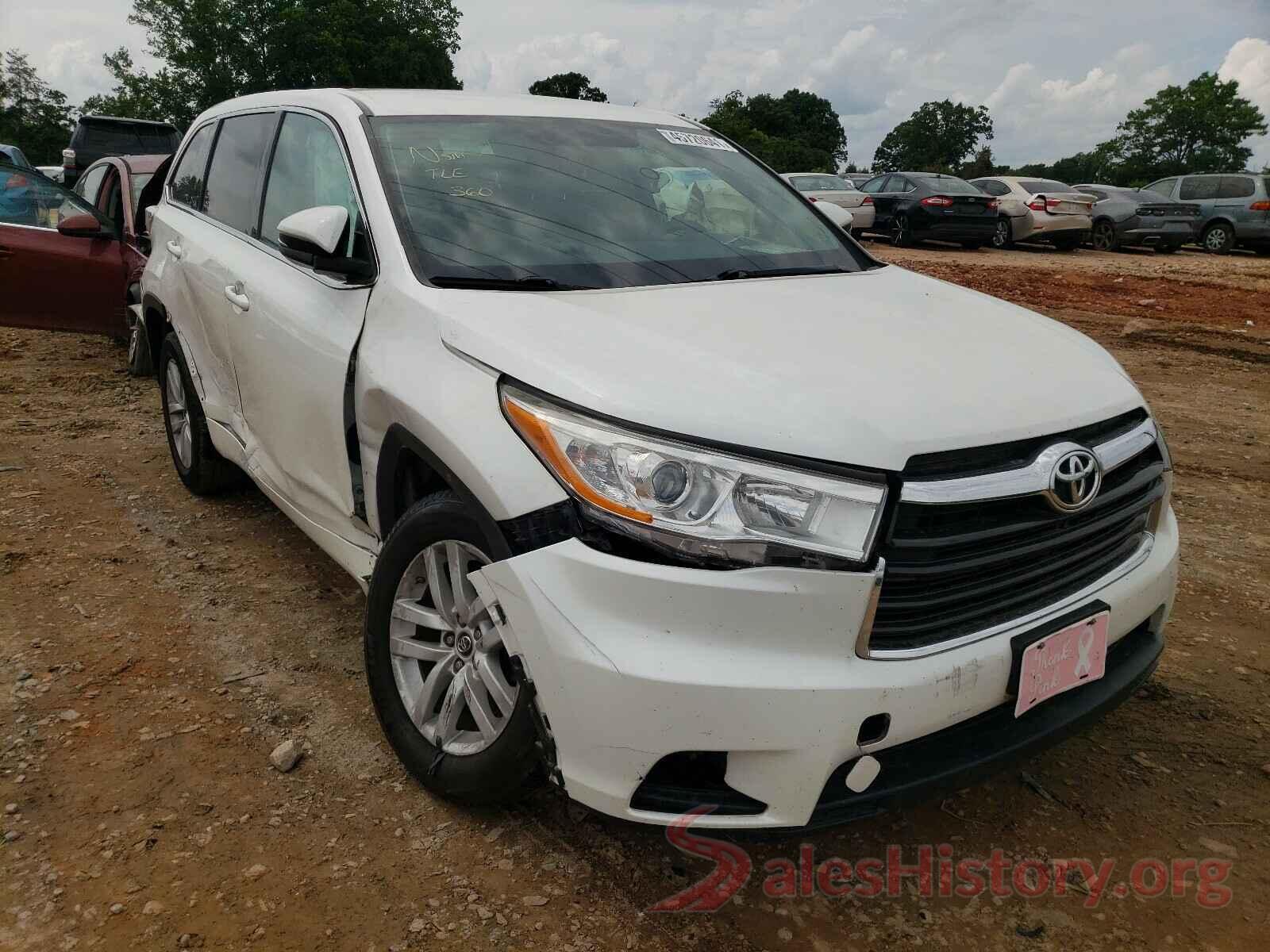 5TDZKRFH0GS148241 2016 TOYOTA HIGHLANDER