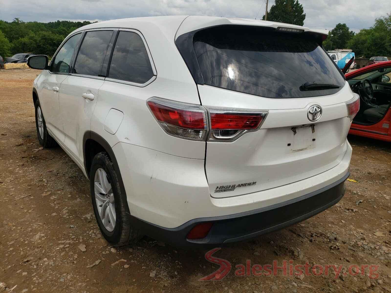 5TDZKRFH0GS148241 2016 TOYOTA HIGHLANDER