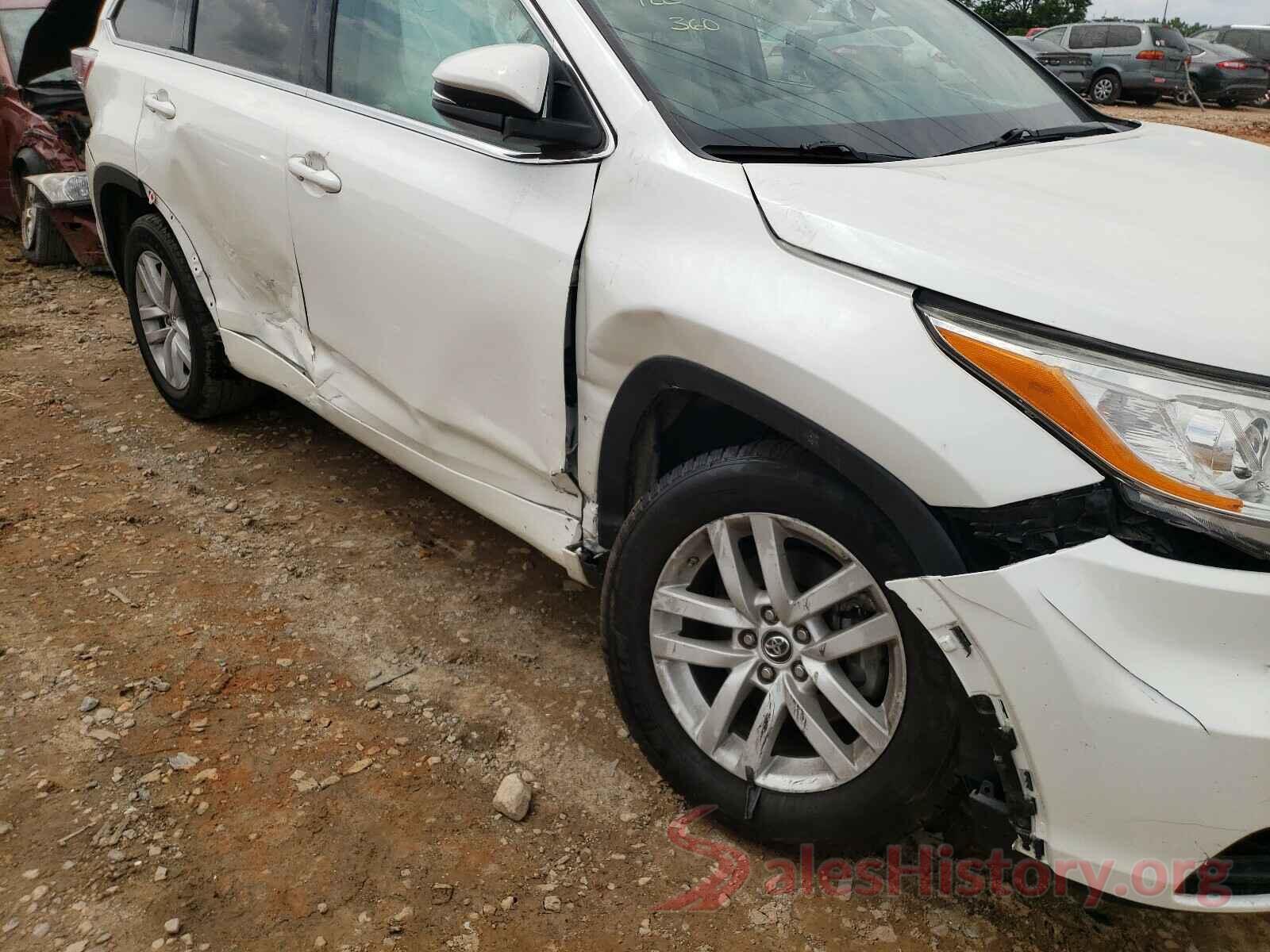 5TDZKRFH0GS148241 2016 TOYOTA HIGHLANDER