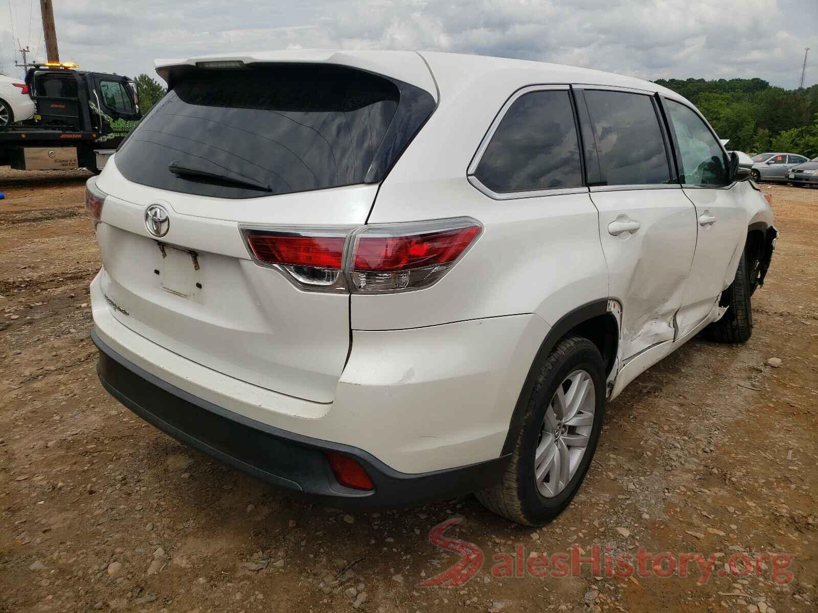 5TDZKRFH0GS148241 2016 TOYOTA HIGHLANDER