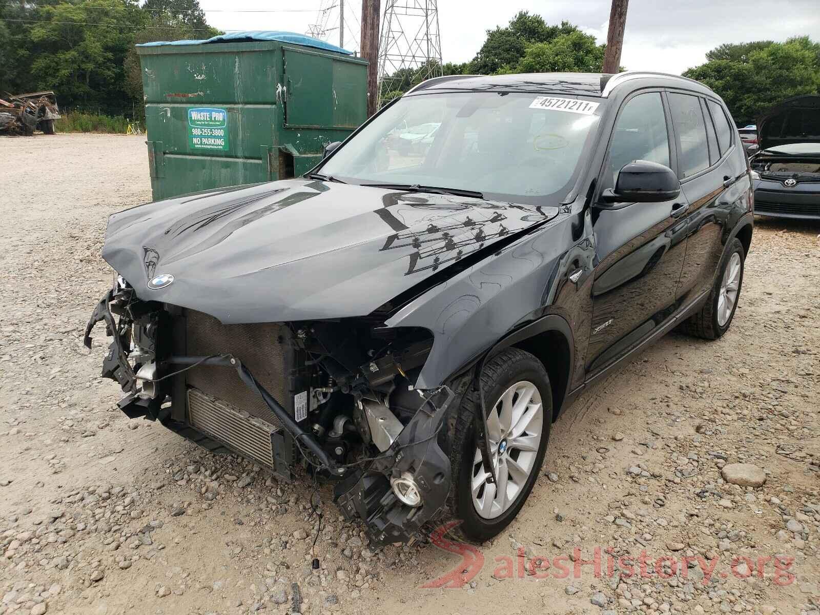 5UXWX9C3XH0W78846 2017 BMW X3