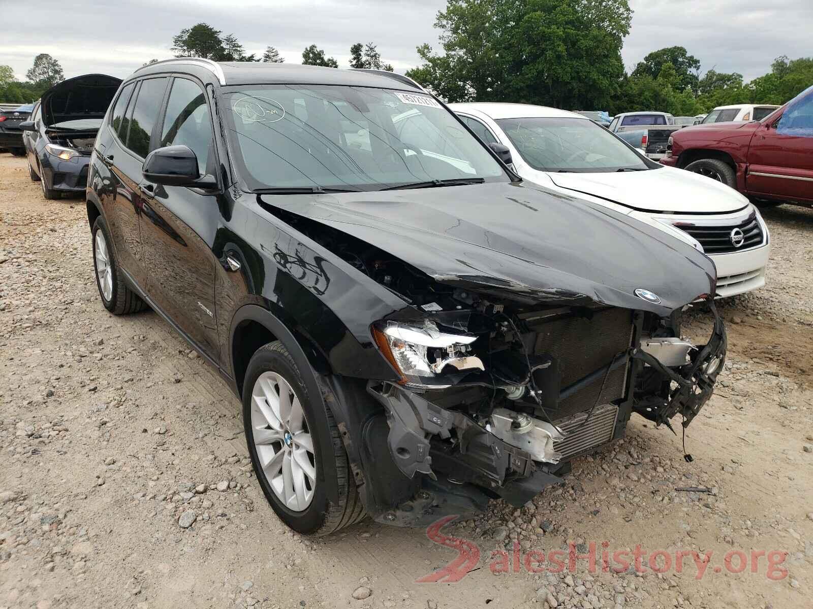 5UXWX9C3XH0W78846 2017 BMW X3