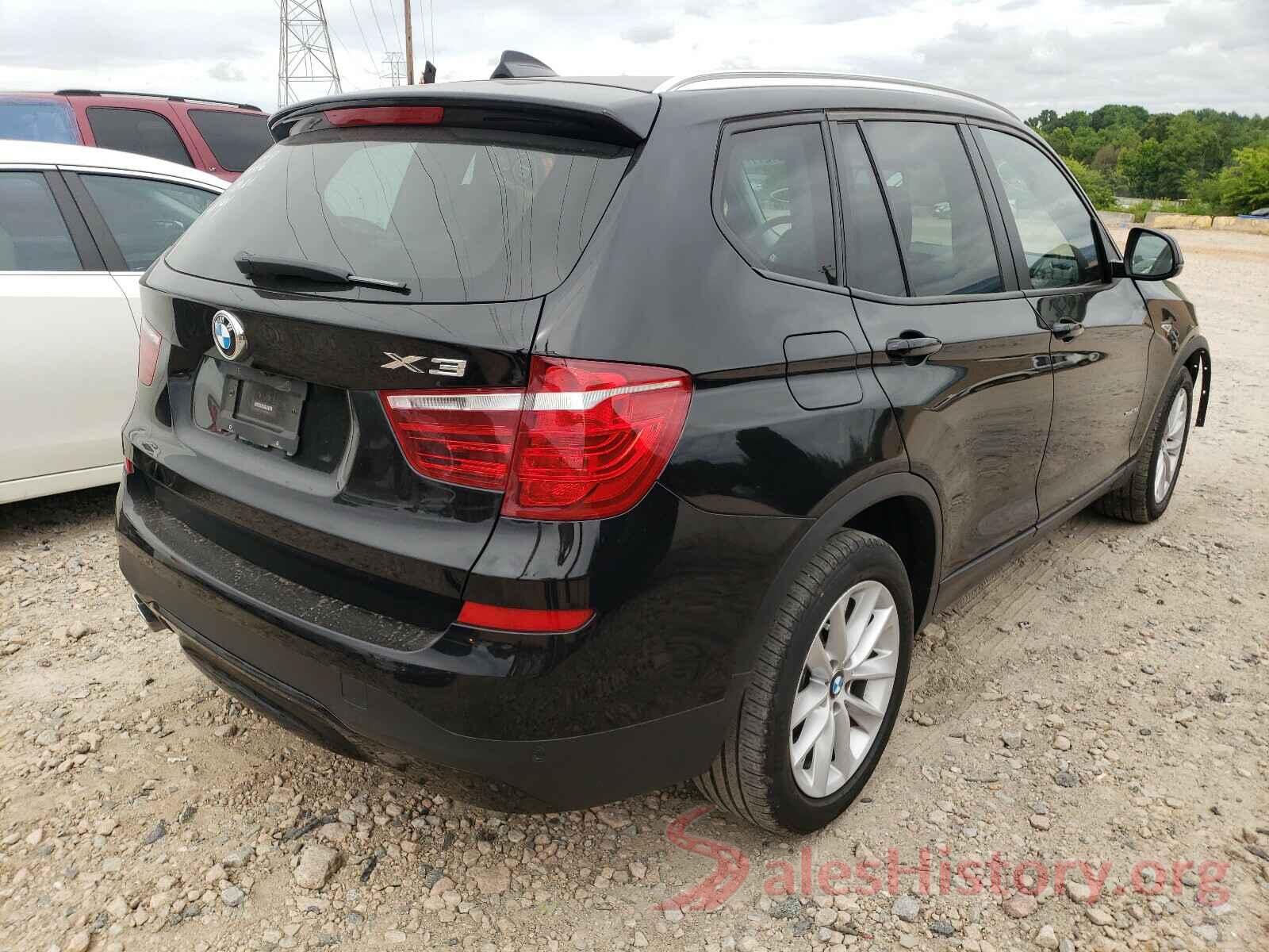 5UXWX9C3XH0W78846 2017 BMW X3