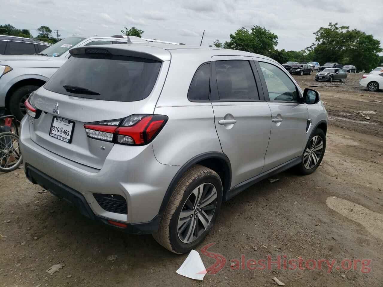 JA4AR3AU9LU018372 2020 MITSUBISHI OUTLANDER