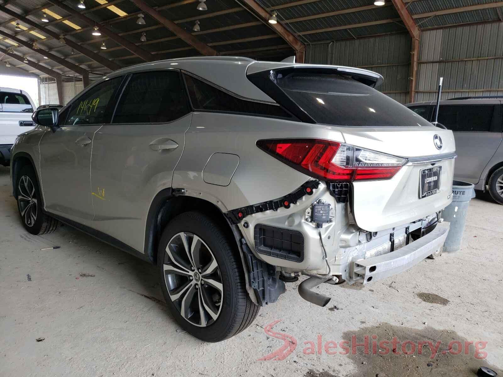 2T2HZMAAXLC168760 2020 LEXUS RX350