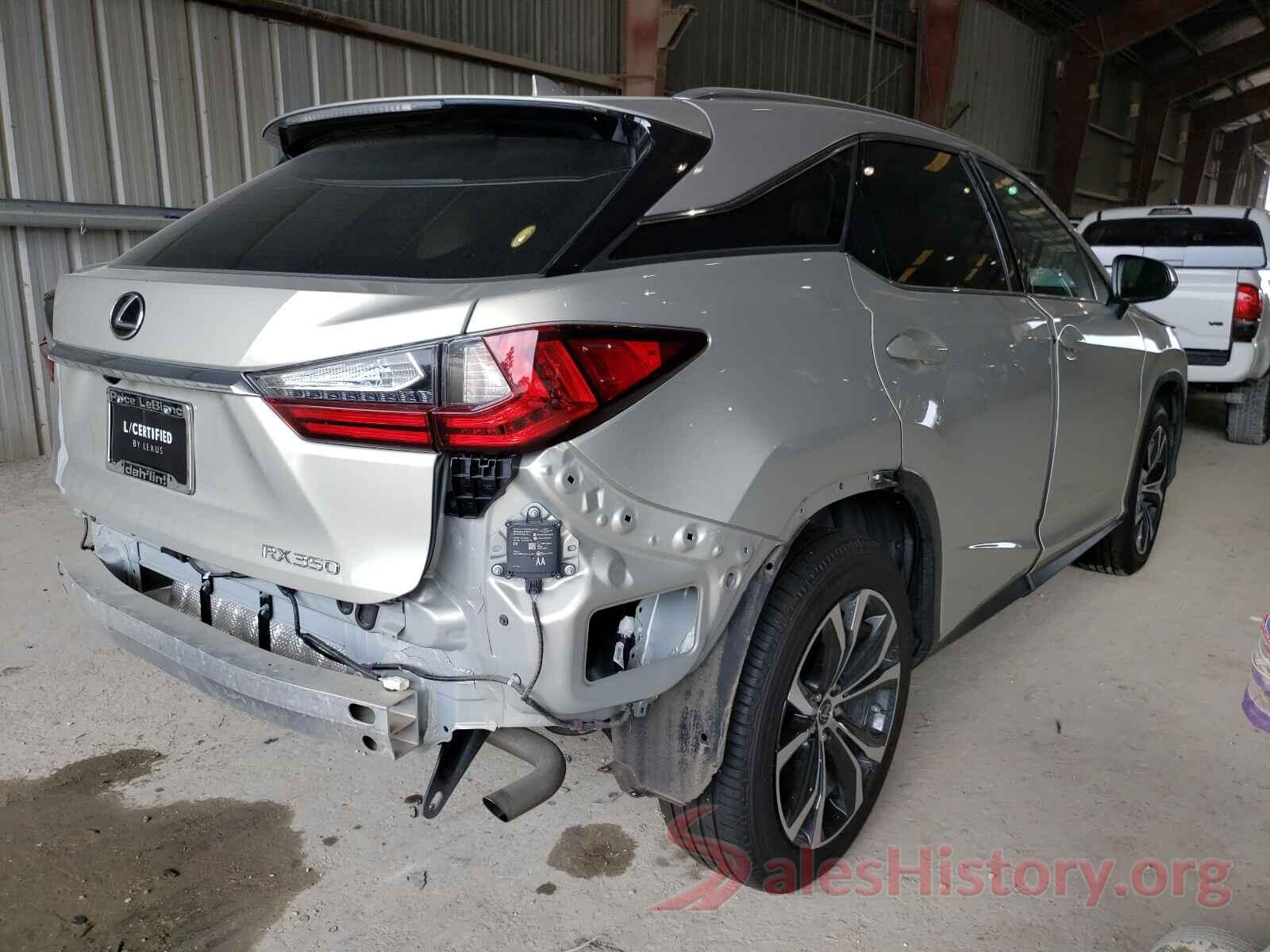 2T2HZMAAXLC168760 2020 LEXUS RX350