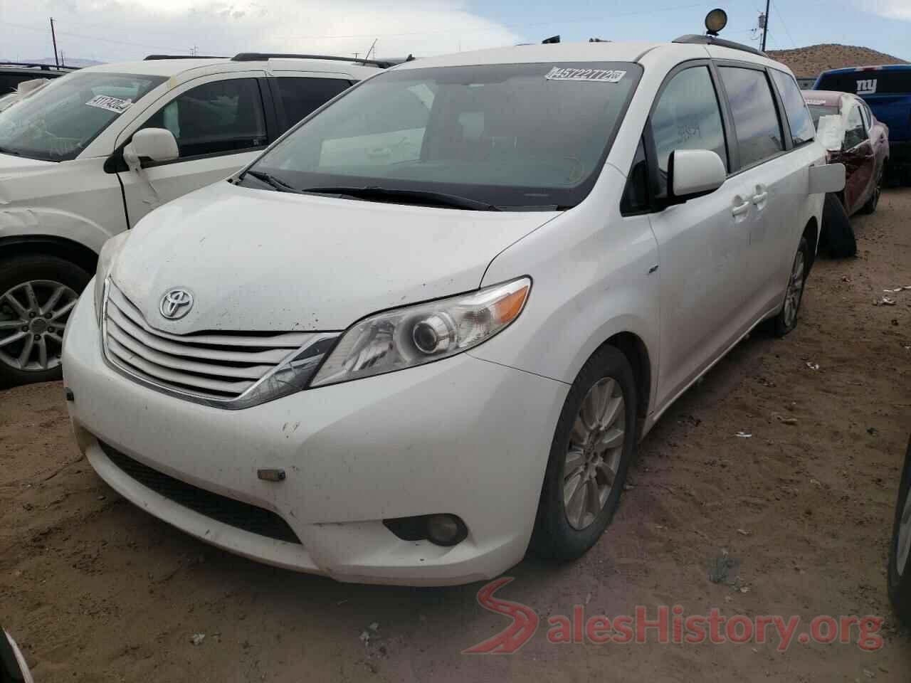 5TDJZ3DC3HS162844 2017 TOYOTA SIENNA