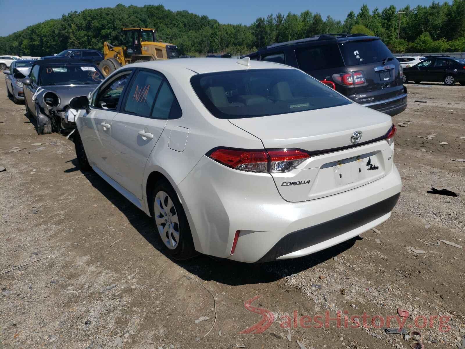 JTDEPRAE7LJ069105 2020 TOYOTA COROLLA