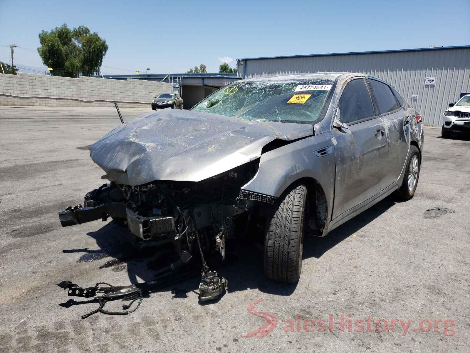 5XXGT4L3XGG109478 2016 KIA OPTIMA