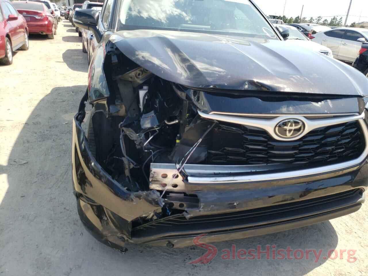 5TDGZRAH7MS043248 2021 TOYOTA HIGHLANDER