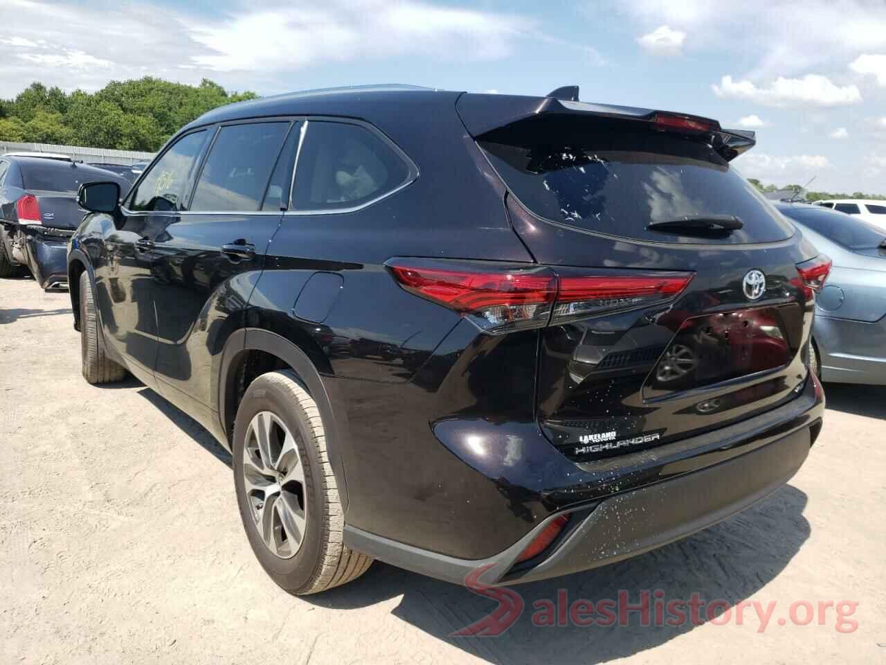 5TDGZRAH7MS043248 2021 TOYOTA HIGHLANDER