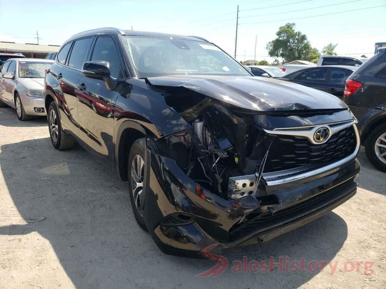 5TDGZRAH7MS043248 2021 TOYOTA HIGHLANDER