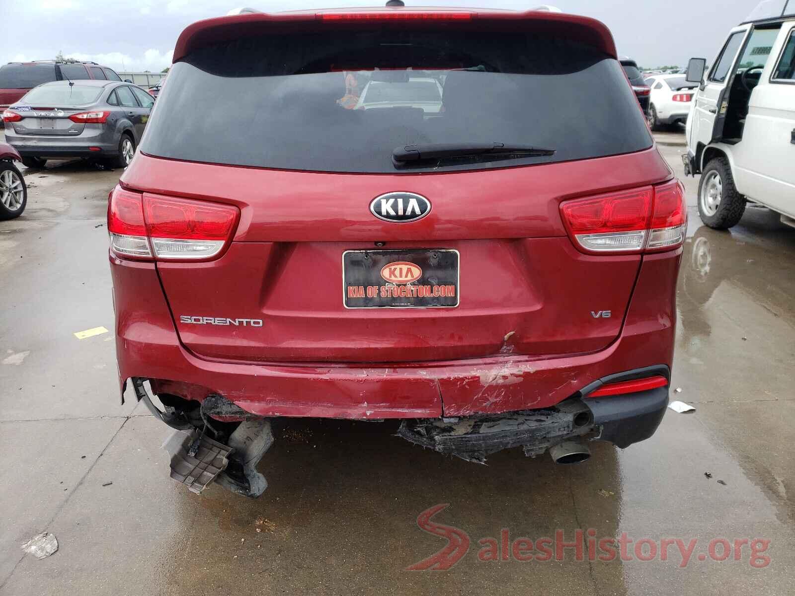 5XYPG4A50GG134295 2016 KIA SORENTO