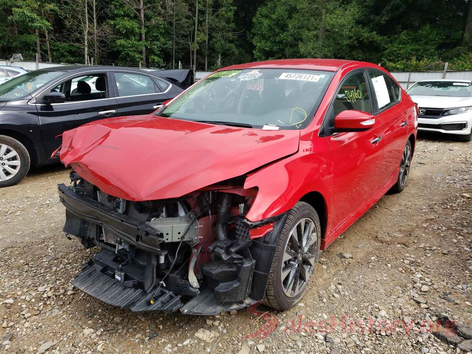 3N1AB7APXKY309201 2019 NISSAN SENTRA