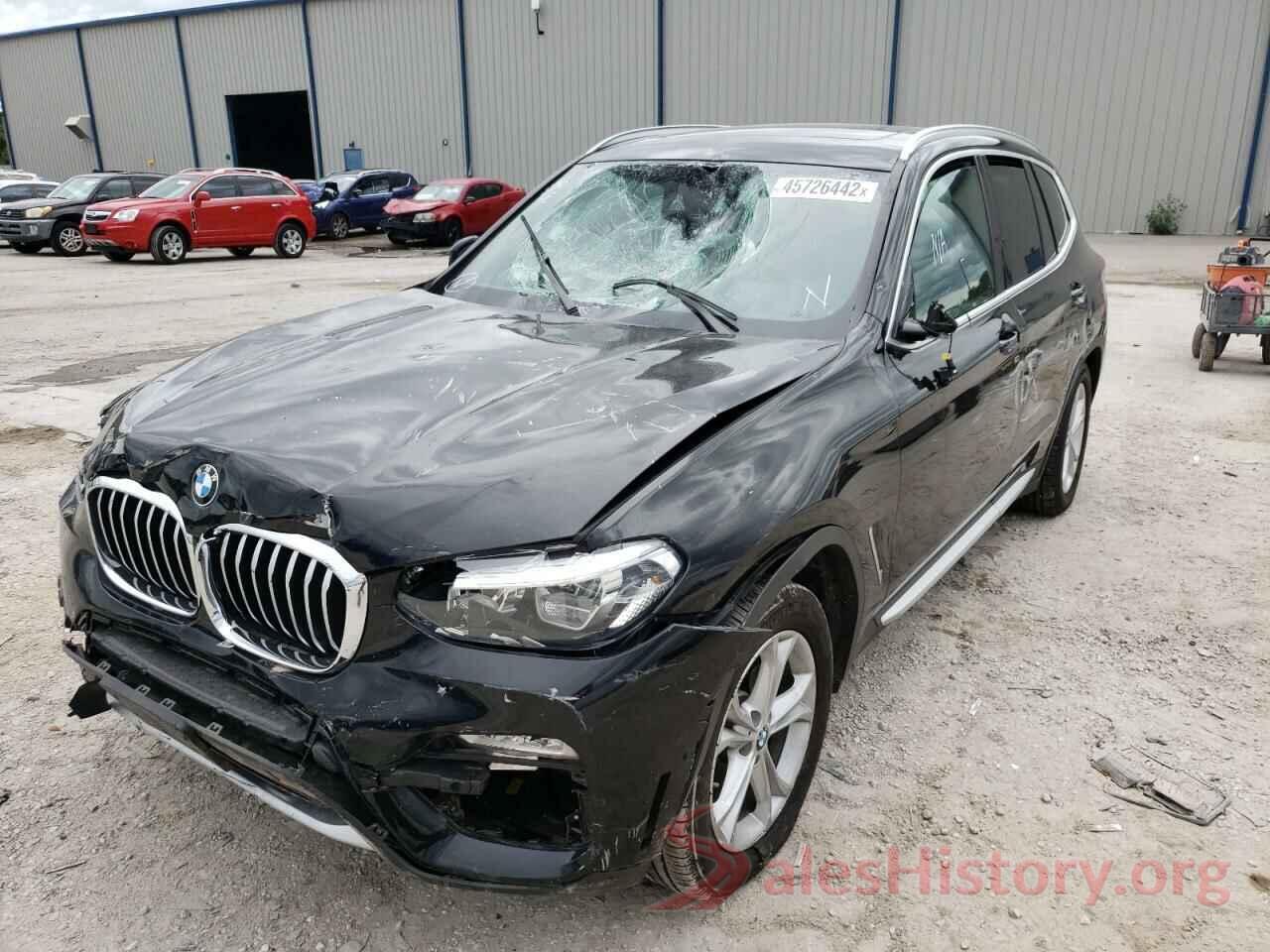 5UXTR7C5XKLF30417 2019 BMW X3