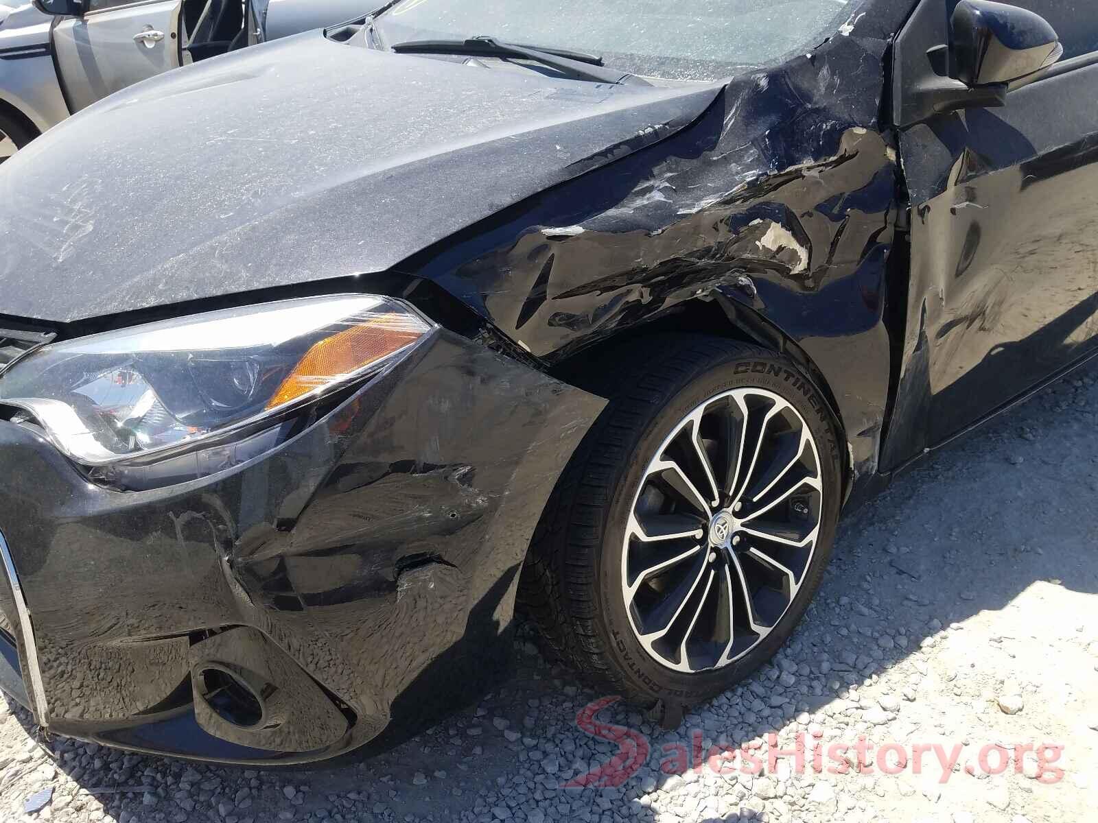 5YFBURHE9GP405338 2016 TOYOTA COROLLA