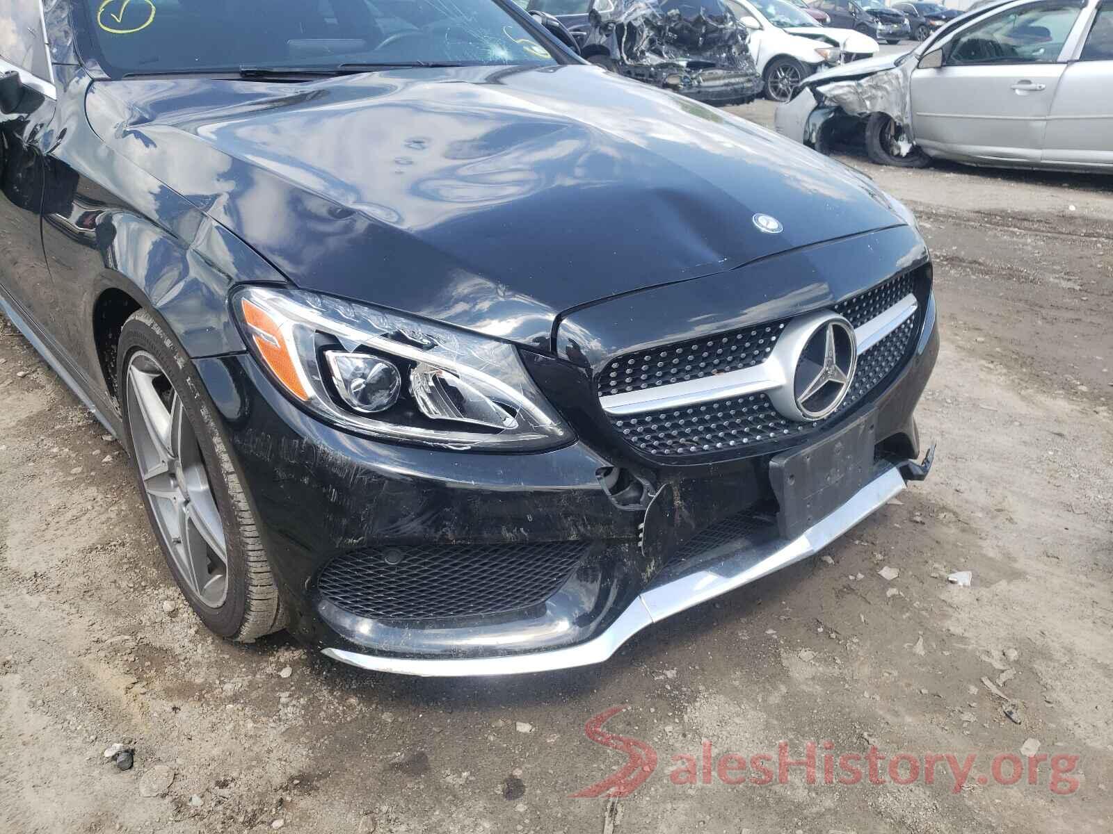 WDDWJ4KB1HF405988 2017 MERCEDES-BENZ C CLASS