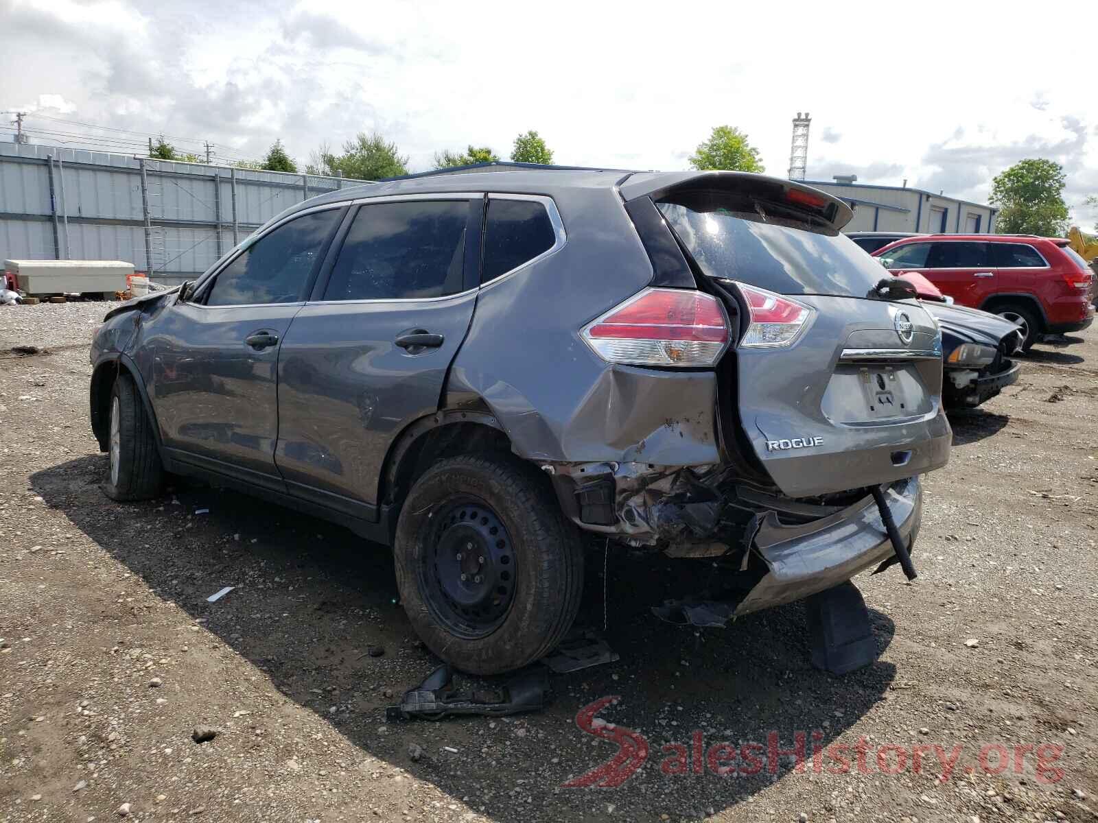 KNMAT2MTXGP700881 2016 NISSAN ROGUE